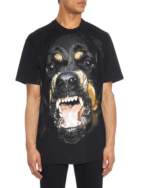 t shirt givenchy rottweiler prix|Givenchy rottweiler shirt for sale.